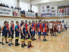 Открытие VI Чемпионата Ставропольского края по баскетболу среди мужчин